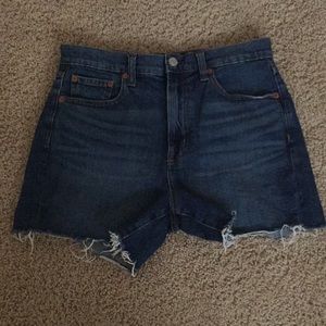 GAP High Rose Denim Shorts